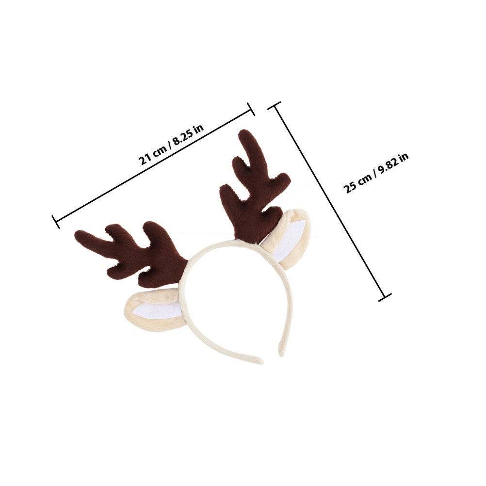3Pcs Reindeer Antler Headband  - Reindeer Antlers Headband ulasan dan harga