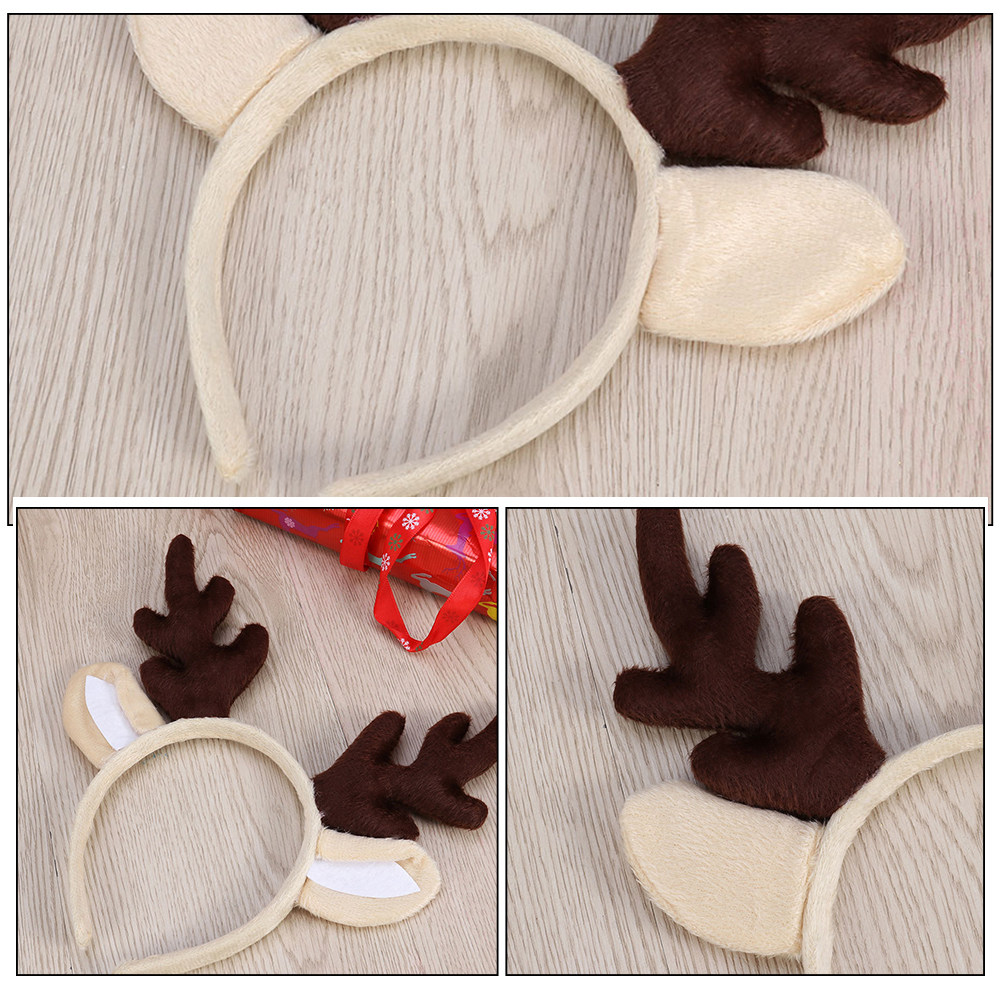 3Pcs Reindeer Antler Headband  - Reindeer Antlers Headband ulasan dan harga